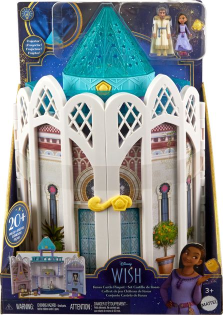 Zestaw do zabawy Mattel Disney Wish Rosas Castle Dollhouse (0194735170005) - obraz 1
