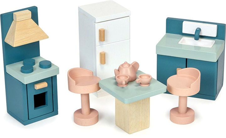 Меблі для лялькового будинку Mentari Kitchen (0191856076230) - зображення 2
