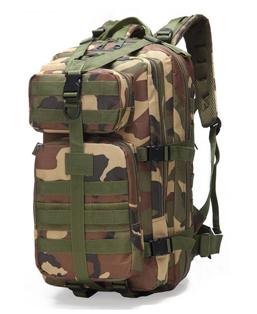 Тактический походный рюкзак на 35 л D3-GGL-203 Камуфляж - изображение 1