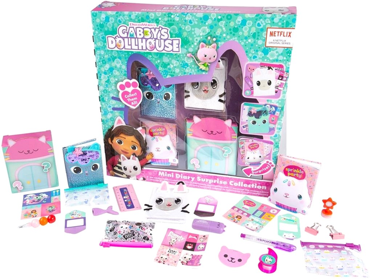 Ігровий набір Spin Master Gabbys Dollhouse Mini Diary Surprise Collection (5015934800850) - зображення 3
