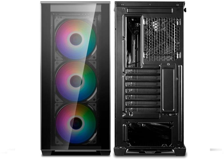 Корпус DeepCool Matrexx 70 ADD-RGB 3F Black (DP-ATX-MATREXX70-BKG0P-3F) - зображення 4