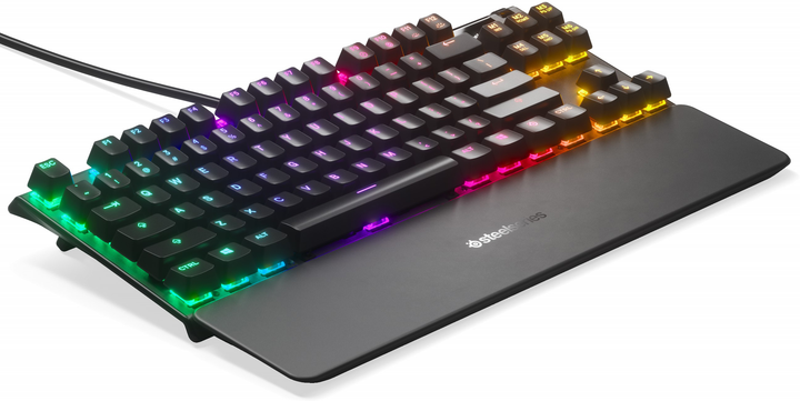 Клавіатура дротова SteelSeries Apex 7 TKL USB US (5707119032728) - зображення 4