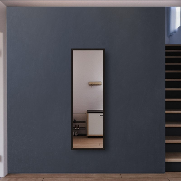 Дзеркало настінне Mirror Trade 120x40 см у пластиковій рамі венге (ROZ6400091215) - зображення 6