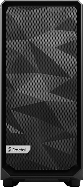 Obudowa Fractal Design Meshify 2 Compact Dark Tempered Glass Black (FD-C-MES2C-02) - obraz 2