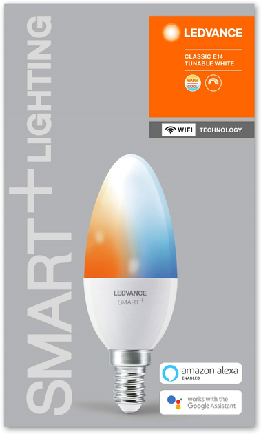 Світлодіодна лампа LEDVANCE CLASSIC В40 SMART 5W E14 (4058075485556) - зображення 2