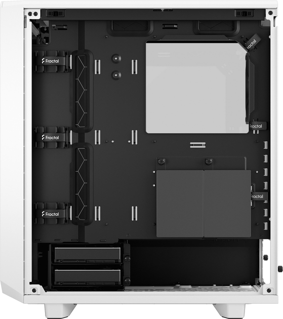 Корпус Fractal Design Meshify 2 Compact Clear Tempered Glass White (FD-C-MES2C-05) - зображення 15