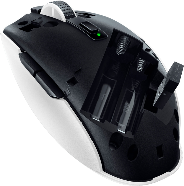 Mysz Razer Orochi V2 Bluetooth/Wireless White (RZ01-03730400-R3G1) - obraz 3
