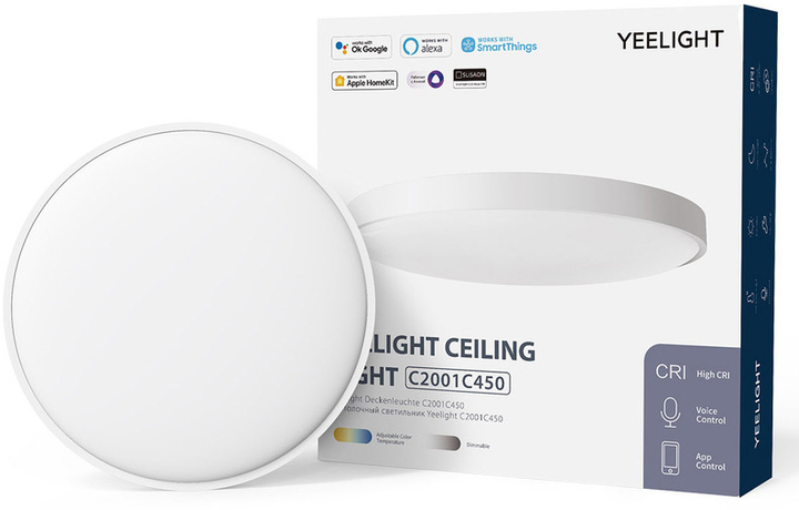 Inteligentna lampa sufitowa Yeelight C2001C450 Ceiling Light 450 mm (YLXD036) - obraz 2
