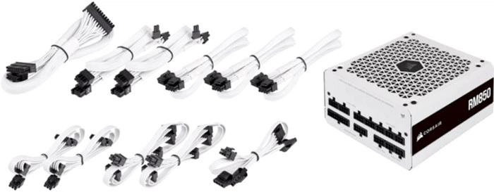 Zasilacz Corsair RM850 850W White (2021) (CP-9020232-EU) - obraz 7
