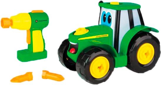 Konstruktor Tomy John Deere Traktor za pomocą śrubokręta (36881466550) - obraz 1