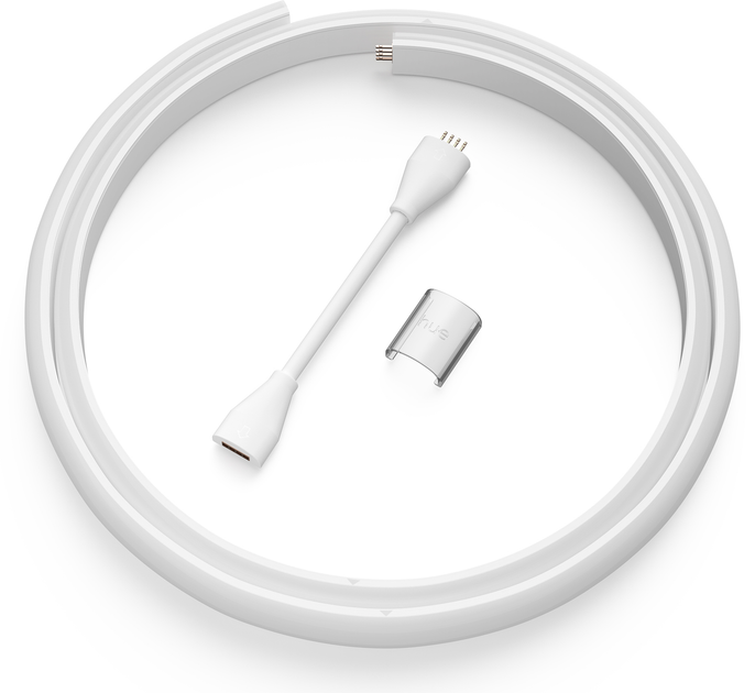 Світлодіодна стрічка розумна Philips Hue Gradient 0.5W 2000K-6500K RGB подовжувач 1 м (8719514339989) - зображення 5
