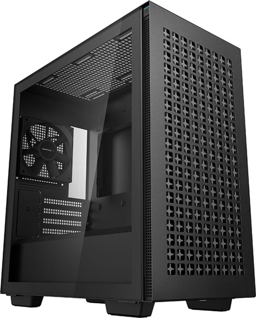 Корпус DeepCool CH370 Black (R-CH370-BKNAM1-G-1) - зображення 1