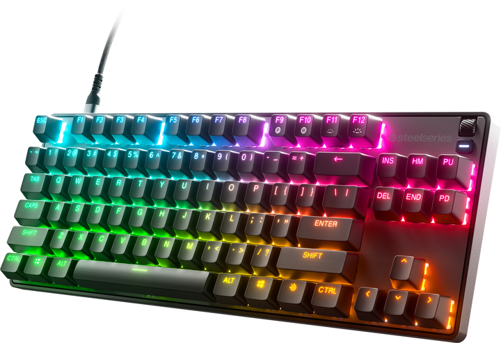 Клавіатура дротова SteelSeries Apex 9 TKL USB (5707119047043) - зображення 2