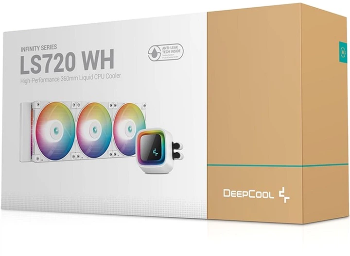 Chłodzenie wodne DeepCool LS720 White (R-LS720-WHAMNT-G-1) - obraz 7