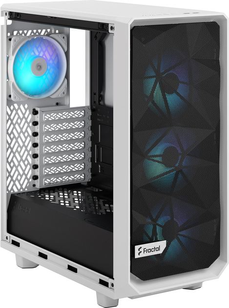 Obudowa Fractal Design Meshify 2 Compact RGB White TG (FD-C-MES2C-08) - obraz 8