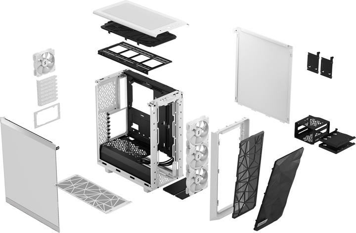 Obudowa Fractal Design Meshify 2 Compact RGB White TG (FD-C-MES2C-08) - obraz 13