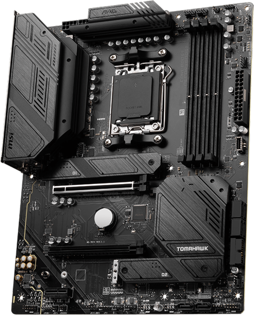 Материнська плата MSI MAG B650 TOMAHAWK WIFI (sAM5, AMD B650, PCI-Ex16) (MAG B660 TOMAHAWK WIFI) - зображення 2