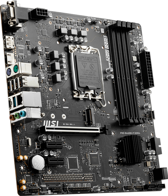 Материнська плата MSI Pro B660M-P DDR4 (s1700, Intel B660, PCI-Ex16) (4719072957964) - зображення 2