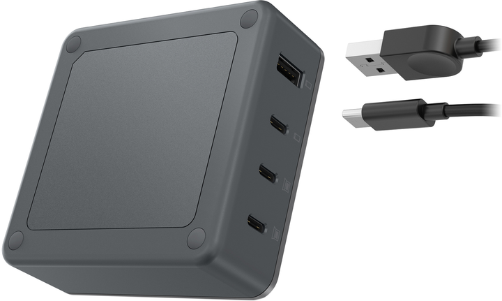 Зарядний пристрій Lenovo Go 130W Multi-Port Charge (G0A6130WEU) - зображення 6
