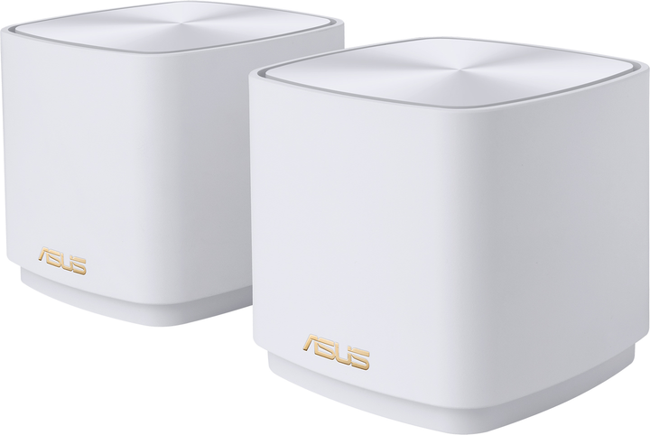 Router Asus ZenWiFi AX Mini XD4 Plus 2PK White (90IG07M0-MO3C20) - obraz 1