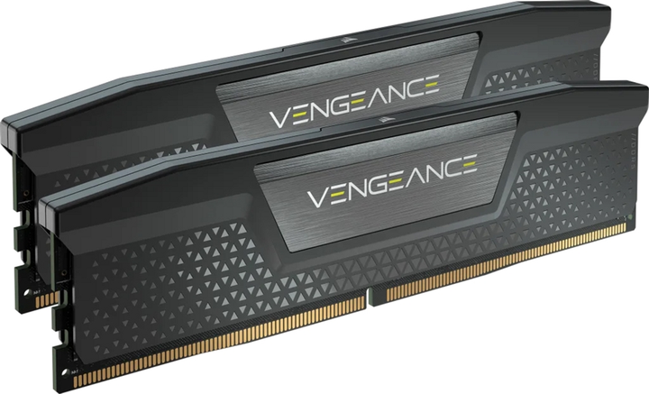 Оперативна пам'ять Corsair DDR5-5600 65536MB PC5-44800 (Kit of 2x32768) XMP 3.0 Vengeance Black (CMK64GX5M2B5600C40) - зображення 1