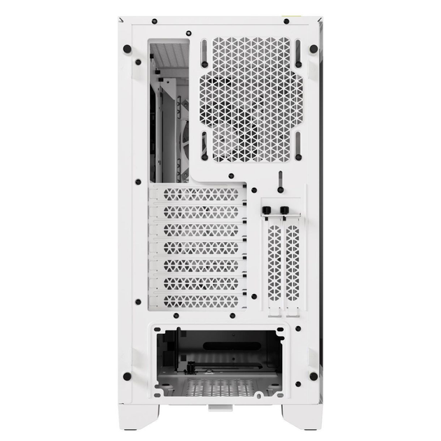 Obudowa Corsair iCUE 4000D RGB AirFlow Tempered Glass White (CC-9011241-WW) - obraz 4