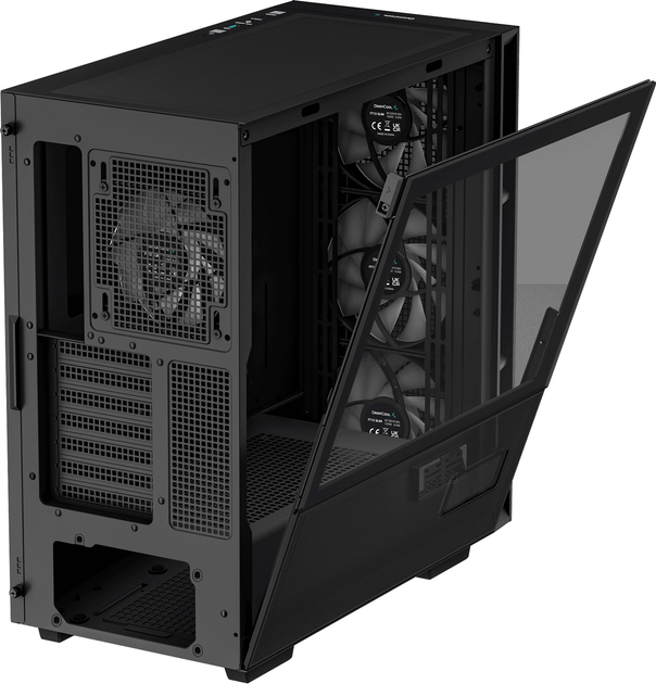 Корпус DeepCool CH560 Digital Black (R-CH560-BKAPE4D-G-1) - зображення 8