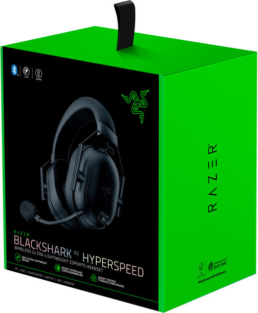 Навушники Razer Blackshark V2 HyperSpeed Wireless Black (RZ04-04960100-R3M1) - зображення 9