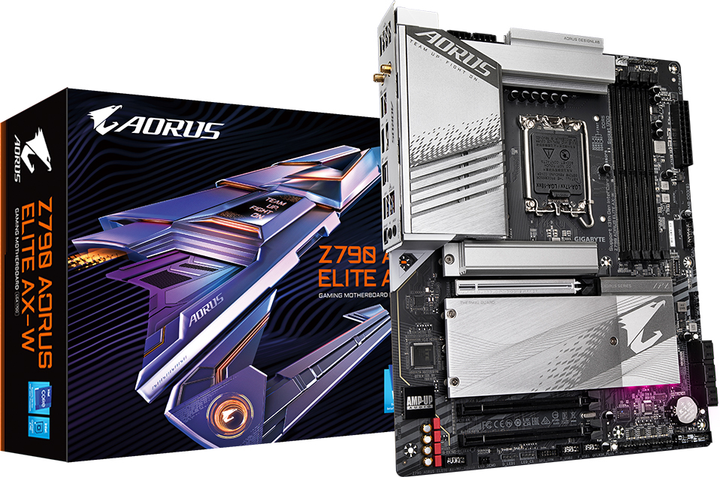 Płyta główna Gigabyte Z790 Aorus Elite AX-W (s1700, Intel Z790, PCI-Ex16) (4719331854799) - obraz 4