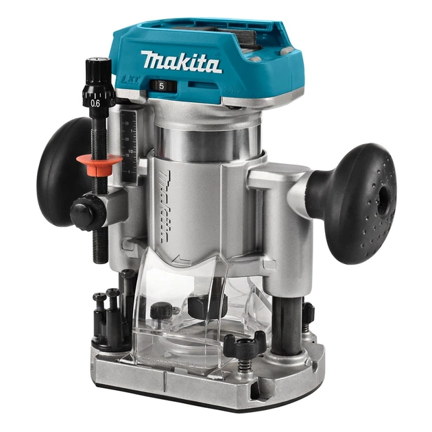 Фрезер аккумуляторный с набором аксессуаров Makita DRT50ZX2 (6/8 мм, 10000-30000 мин-1, BL, LXT, без аккумулятора и зарядного устройства) - изображение 2