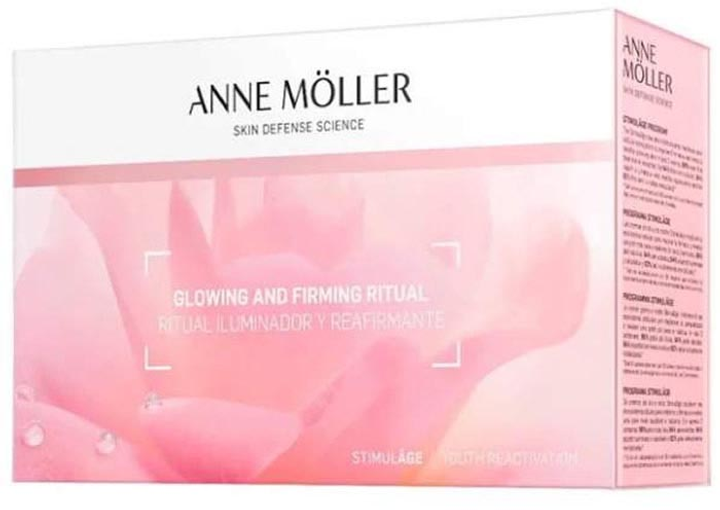 Крем для обличчя Anne Möller Stimulâge Glow Firm Spf15 Normal To Combination Skin Set 4 Pieces 50 мл (8058045438472) - зображення 1