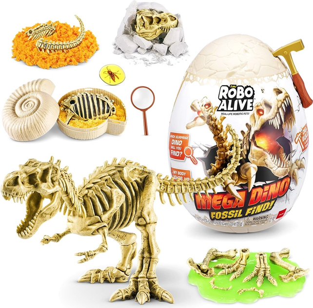 Jajko-niespodzianka Zuru Smashers Mega Dino Fossil Find (4894680027381) - obraz 5