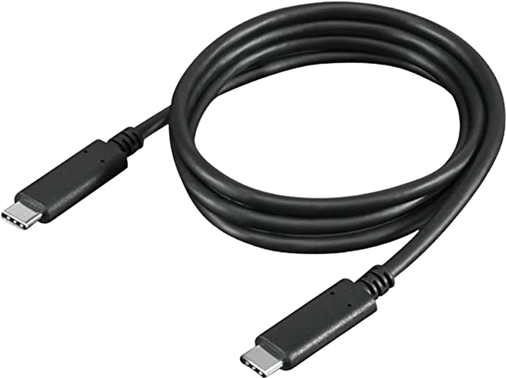 Kabel Lenovo USB Type-C - USB Type-C 1 m Black (4X90U90619) - obraz 1