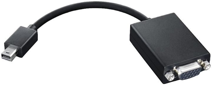 Kabel Lenovo mini-DisplayPort - VGA 0.2 m Black (0A36536) - obraz 1