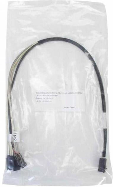 Kabel LSI 4 x mini-SAS HD - SATA 0.8 m Black (L5-00220-00) - obraz 2