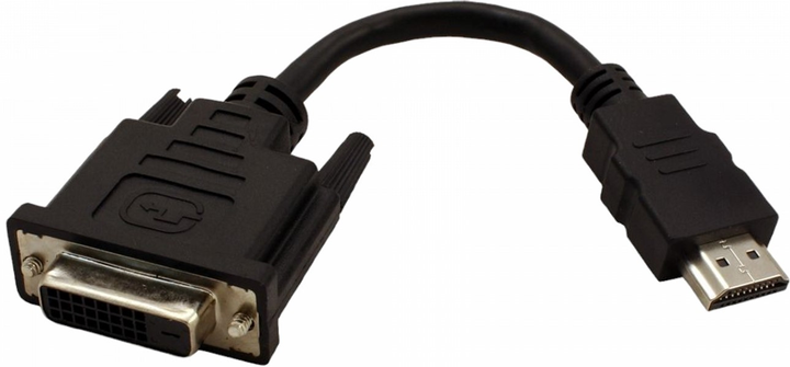 Adapter Value DVI-D - HDMI Black (12.99.3115) - obraz 1