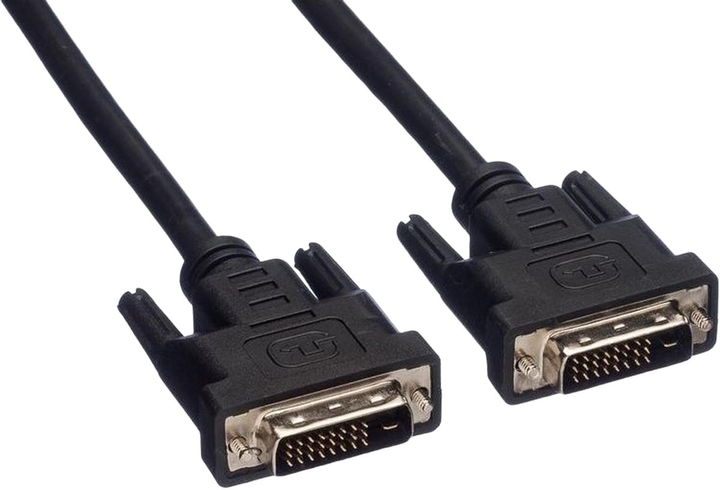 Kabel Value DVI-D - DVI-D 5 m Black (7611990197620) - obraz 1