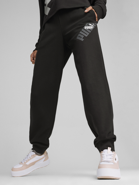 Спортивные штаны женские Puma Power 67789501 L Черные (4099686744076 ...
