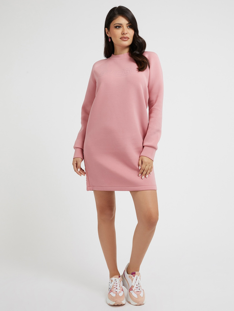 Плаття жіноче Guess V3RK01K7UW2 XS Рожеве (7619342784597) - зображення 3