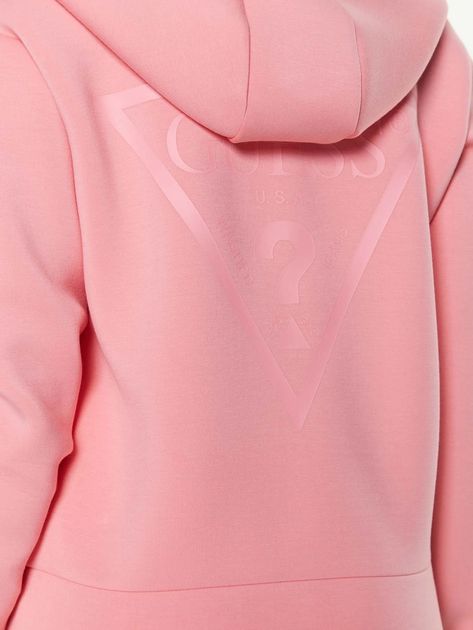 Спортивна кофта жіноча Guess V3RQ11K7UW2 XS Коралова (7621701502162) - зображення 4