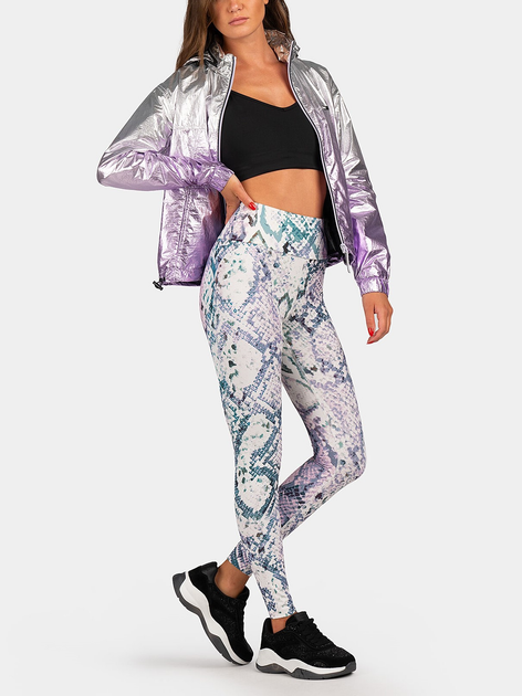 Спортивний топ жіночий Guess V2YP13MC03W S Чорний (7617076247166) - зображення 3