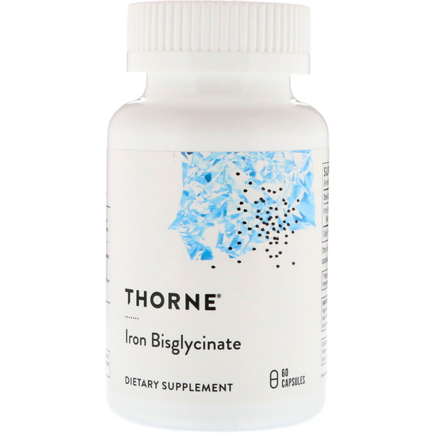Железо бисглицинат 25 мг Thorne Research Iron Bisglycinate высокая ...