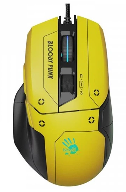 Миша A4Tech Bloody W70 Max Punk Yellow - Фото 11 Миша A4Tech Bloody W70 Max Punk Yellow - зображення 11