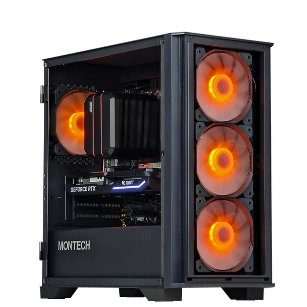 【特価】ゲーミングpc RYZEN5 7500f RTX4060 SSD1TB Игровой ПК Montech - Ryzen 5 7500F / RTX 4060 12GB / RAM 32GB DDR5