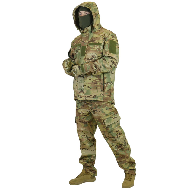 Костюм демісезонний Softshell Kiborg Multicam L (52) - зображення 1