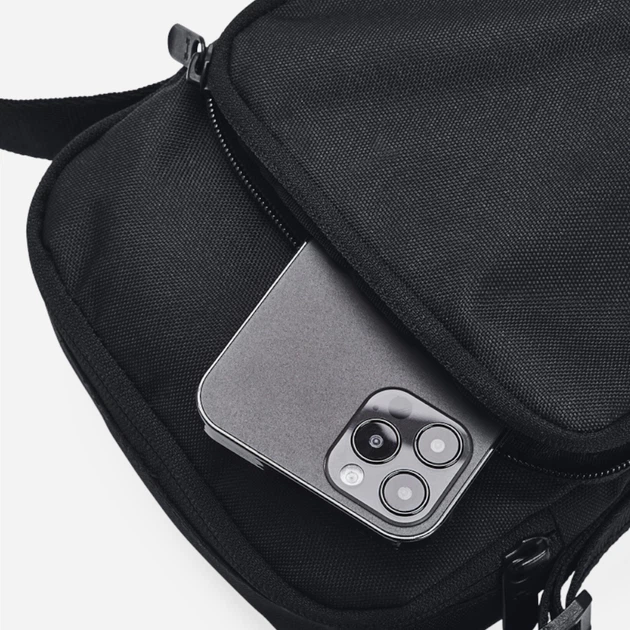 Спортивна сумка крос-боді через плече Under Armour UA Loudon Lite Crossbody 1381912-001 Чорна (196885524158) - изображение 6