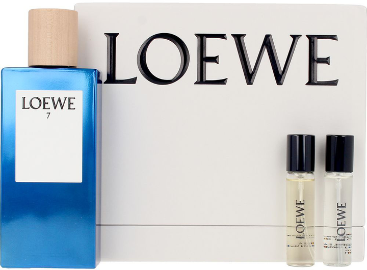 Набір для чоловіків Loewe 7 Туалетна вода 100 мл + 2 мініатюрки 10 мл (8426017078962) - зображення 1