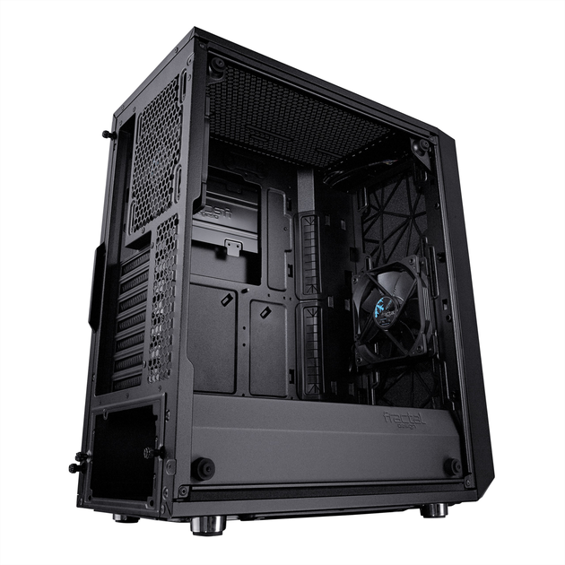 Obudowa Fractal Design Meshify C - TG Black (FD-CA-MESH-C-BKO-TGL) - obraz 10