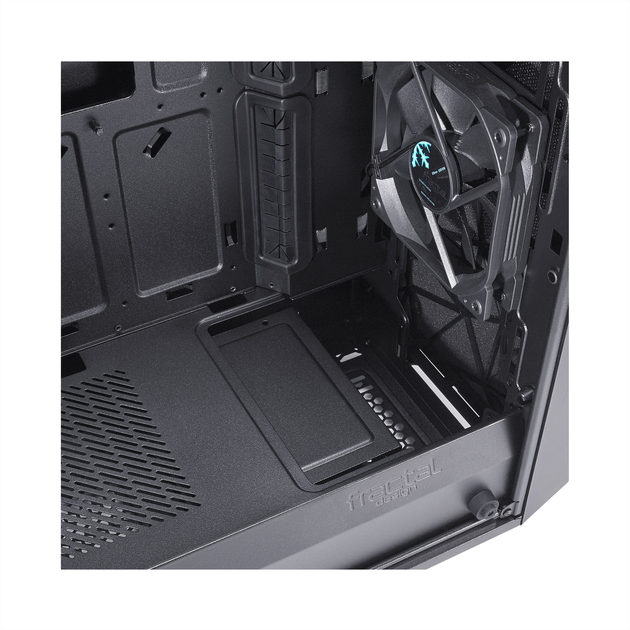 Obudowa Fractal Design Meshify C - TG Black (FD-CA-MESH-C-BKO-TGL) - obraz 11