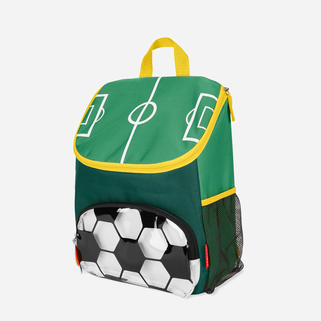 Дитячий рюкзак Skip Hop Style Little Kid Backpack Soccer 8 л Біло-зелений (195861925040) - зображення 2